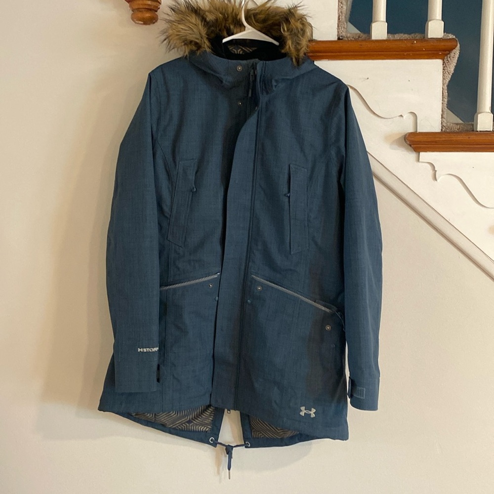 Large under armour winter jacket.